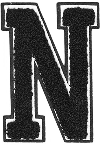 Urban Classics aufn ähbu chstaben UC Carta N, Negro, One Size, UC008 – 00349 – 0050