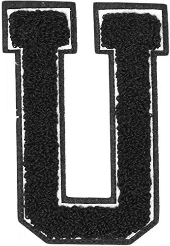 Urban Classics aufn ähbu chstaben UC Carta U, Negro, One Size, UC008 – 00377 – 0050