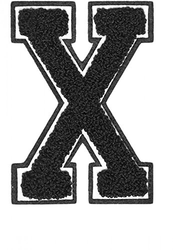 Urban Classics aufn ähbu chstaben UC Carta X, Negro, One Size, UC008 – SET00397 – 0050