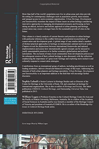 Urban Heritage, Development and Sustainability: International Frameworks, National and Local Governance (Key Issues in Cultural Heritage)