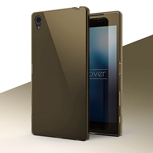 Urcover Funda Sony Xperia Z5 Plus, Carcasa Protectora 360 Grados Silicona Gel en Transparente Full Body Protección Completa Delantera + Trasera, Sony Xperia Z5 Plus - Champaña Oro
