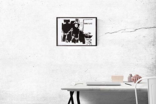 V de Ven. Póster Grafiti Hecho a Mano Handmade Street Art - Aesthetic Artwork