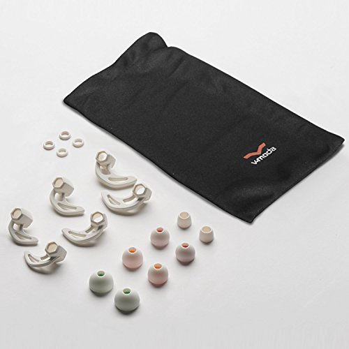 V-MODA Auriculares intraaurales, Forza Metallo Wireless, color Blanco (White Silver)