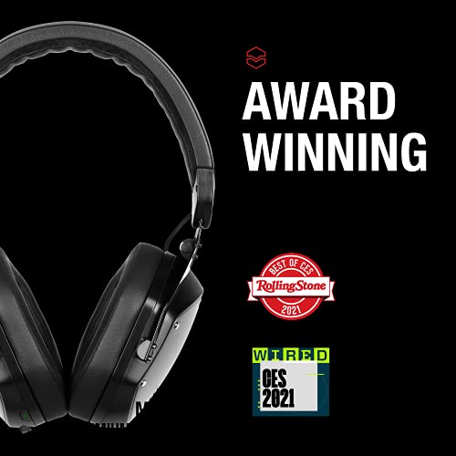 V-MODA M-200 ANC Auriculares inalámbricos Bluetooth con cancelación de Ruido y micrófono para Llamadas telefónicas