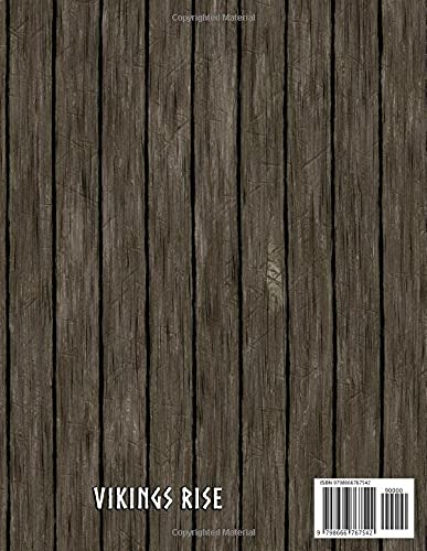 VALHALLA NOTEBOOK PLANNER: Viking Norse Mythology Viking Shield Vegvisir Wood | Weekly Planner Urnes Style Notebook