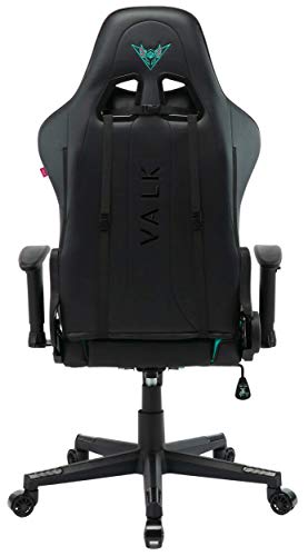 VALK Nyx - Silla Gaming, Silla Gamer, Reclinable 160º, Reposabrazos 2D, Transpirable, Ergonómica, Silla Escritorio Silla Oficina, Verde Menta