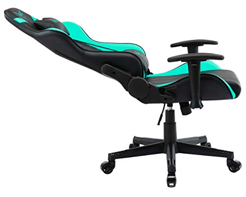 VALK Nyx - Silla Gaming, Silla Gamer, Reclinable 160º, Reposabrazos 2D, Transpirable, Ergonómica, Silla Escritorio Silla Oficina, Verde Menta