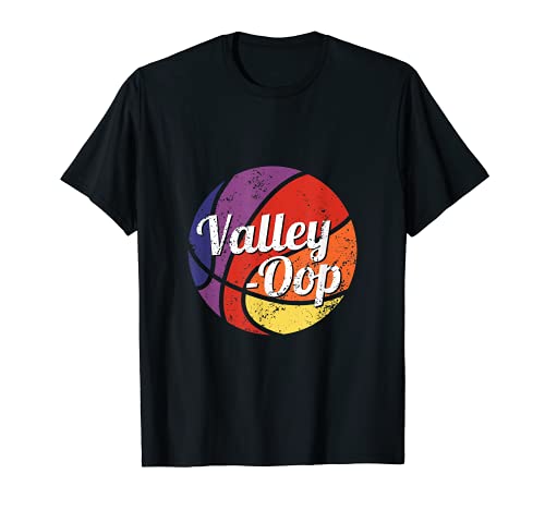 Valley Oop Phoenix - Juego de baloncesto retro vintage Camiseta
