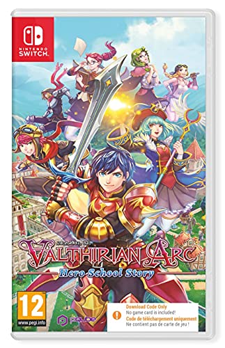 Valthirian Arc Hero School Story Nintendo Switch Game [Code in a Box]