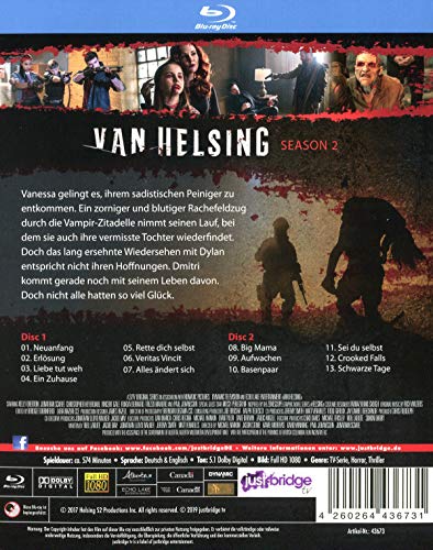 Van Helsing - Staffel 2 [Alemania] [Blu-ray]