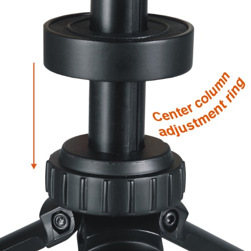 VANGUARD Waffenstütze Dreibein Vorderschaftauflage Banco de Disparo, Unisex, Negro, 31 x 14,5 x 22,5-32 cm