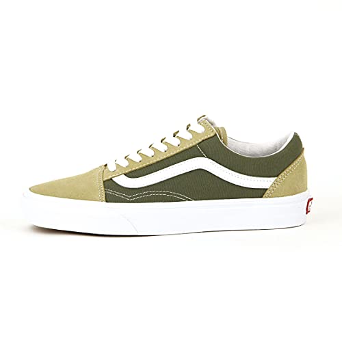 Vans - Deportivas Old Skool Classic Sport, código VN0A3WKT4PF, Beige y blanco., 42 EU