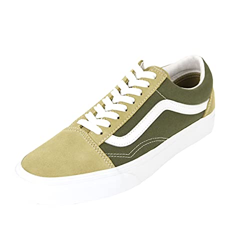 Vans - Deportivas Old Skool Classic Sport, código VN0A3WKT4PF, Beige y blanco., 42 EU