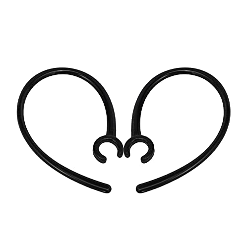 Vasko 3 x Gancho Clip de Orejas Negro Universal para Auricuares