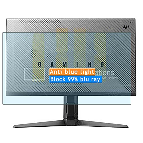 Vaxson 2 Unidades Protector de Pantalla Anti Luz Azul, compatible con Asus TUF Gaming VG27AQL1A 27" Display Monitor [No Vidrio Templado ] Nuevo Película Protectora Film Guard