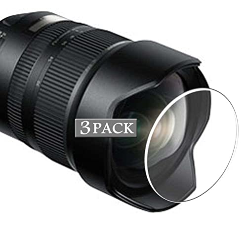 Vaxson 3 Unidades Protector de Pantalla, compatible con TAMRON SP 15-30mm F/2.8 Di VC USD (Model A012) [No Vidrio Templado ] Nuevo Película Protectora Film Guard
