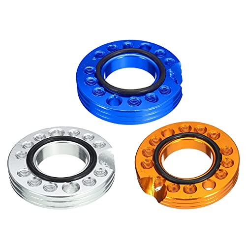 Vbaxy Nuevo 28 mm Carburador de Entrada Manifold SPINTER SPINTER Placa Ajuste AJUSTEPORTE para Pit ATV ​​Bike ATV 90CC 110CC 125CC Kit de reparación de carburador (Color : Sky Blue)
