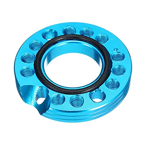 Vbaxy Nuevo 28 mm Carburador de Entrada Manifold SPINTER SPINTER Placa Ajuste AJUSTEPORTE para Pit ATV ​​Bike ATV 90CC 110CC 125CC Kit de reparación de carburador (Color : Sky Blue)