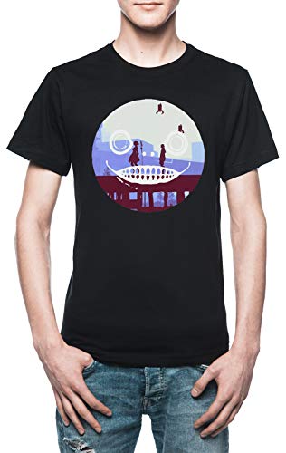 Vendax Nier Autómatas 2b Y 9s Emil Cara Camiseta Hombre Negro