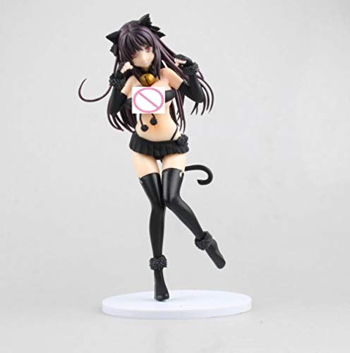 VENDISART Anime Ao No Kanata no Four Rhythm Across The Blue Tobisawa Misaki Cat Ear Ver Nekomusume Modelo PVC Figura de Acción de Juguete Regalo