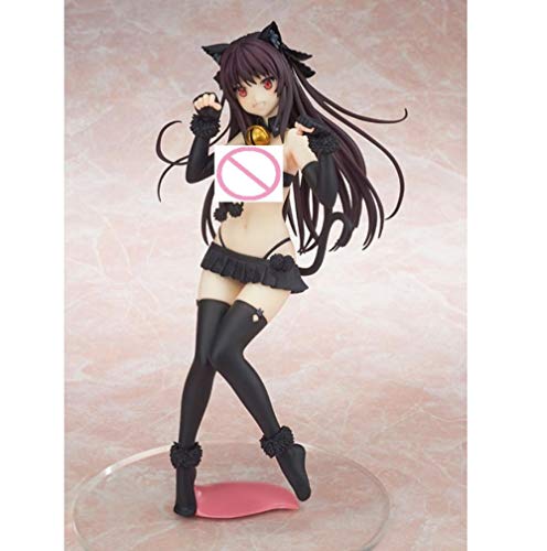 VENDISART Anime Ao No Kanata no Four Rhythm Across The Blue Tobisawa Misaki Cat Ear Ver Nekomusume Modelo PVC Figura de Acción de Juguete Regalo