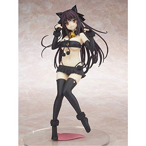 VENDISART Figura Anime Ao No Kanata No Four Rhythm Tobisawa Misaki Cat Ear Ver PVC Figura de acción Juguete Anime Figura Modelo Juguetes 22cm