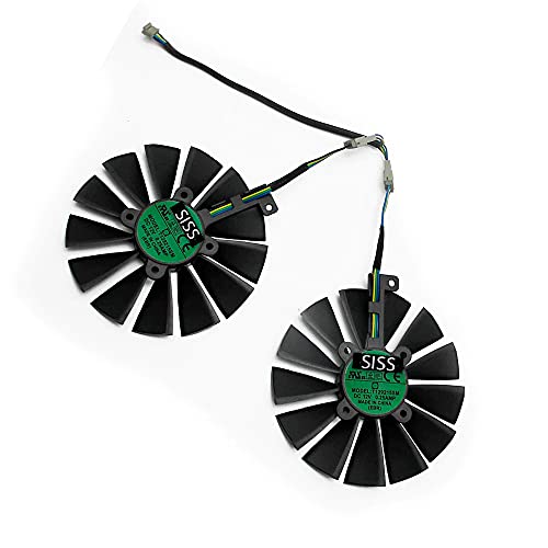 Ventilador de 95 mm para ASUS STRIX RX 470 580 570 GTX 1050Ti 1070Ti 1080Ti ROG Poseidon Radeon Dual RX 580 8 GB Gaming Video Card Cooling Fan T129215SM