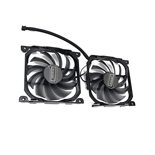 Ventiladores gráficos, 2 piezas / juego, Fit for Inno GTX1070TI / 1070 GPU VGA, enfriador de tarjetas, ventilador de refrigeración, reemplazo para INNO3D GEFORCE GTX 1080 GTX1080 TI X2 V2Ventilador