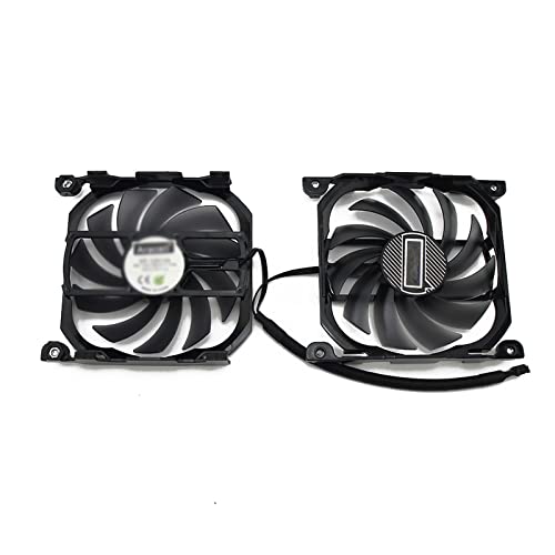 Ventiladores gráficos, 2 piezas / juego, Fit for Inno GTX1070TI / 1070 GPU VGA, enfriador de tarjetas, ventilador de refrigeración, reemplazo para INNO3D GEFORCE GTX 1080 GTX1080 TI X2 V2Ventilador