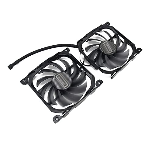 Ventiladores gráficos, 2 piezas / juego, Fit for Inno GTX1070TI / 1070 GPU VGA, enfriador de tarjetas, ventilador de refrigeración, reemplazo para INNO3D GEFORCE GTX 1080 GTX1080 TI X2 V2Ventilador