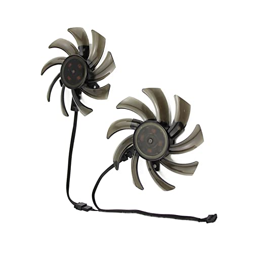 Ventiladores Tarjeta gráfica, 85Mm GA91S2U 4Pin Ventilador enfriador Reemplazo, Fit for Palit Geforce GTX 1070 Ti 1070 1060 1080 GTX1060 Tarjeta gráfica Dual Gamingpro OCVentilador de la tarjeta gr