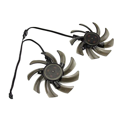 Ventiladores Tarjeta gráfica, 85Mm GA91S2U 4Pin Ventilador enfriador Reemplazo, Fit for Palit Geforce GTX 1070 Ti 1070 1060 1080 GTX1060 Tarjeta gráfica Dual Gamingpro OCVentilador de la tarjeta gr