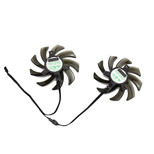 Ventiladores Tarjeta gráfica, 85Mm GA91S2U 4Pin Ventilador enfriador Reemplazo, Fit for Palit Geforce GTX 1070 Ti 1070 1060 1080 GTX1060 Tarjeta gráfica Dual Gamingpro OCVentilador de la tarjeta gr