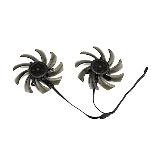 Ventiladores Tarjeta gráfica, 85Mm GA91S2U 4Pin Ventilador enfriador Reemplazo, Fit for Palit Geforce GTX 1070 Ti 1070 1060 1080 GTX1060 Tarjeta gráfica Dual Gamingpro OCVentilador de la tarjeta gr