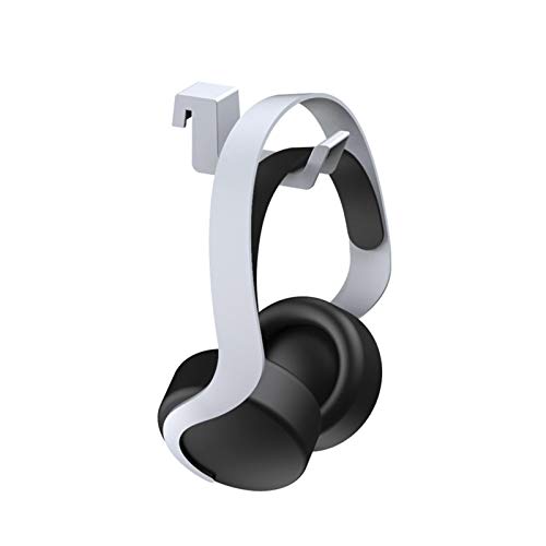 Vigcebit - Soporte de auriculares para consola PS5 y cascos Pulse 3D de pared de casco, sin tornillos y sin cinta adhesiva