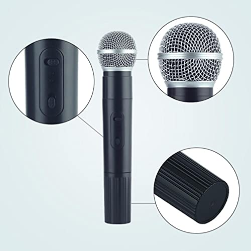 VILLCASE Micrófono de Juguete de Plástico Micrófono Juego de Roles Juguetes para Niños Cosplay Accesorios Micrófonos Inalámbricos para El Rendimiento de Los Niños