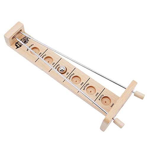 Vintage The Rolling Moon Shoot The Moon Juego de mesa de habilidades para niños adultos juguete de madera