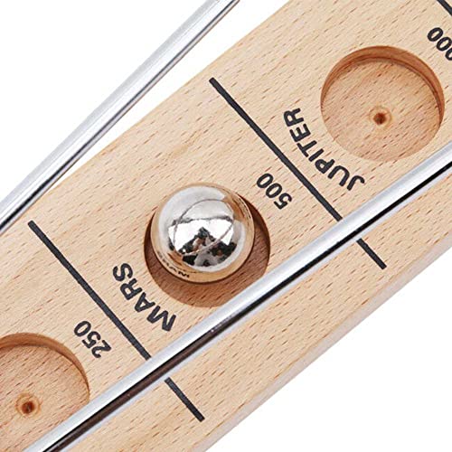 Vintage The Rolling Moon Shoot The Moon Juego de mesa de habilidades para niños adultos juguete de madera