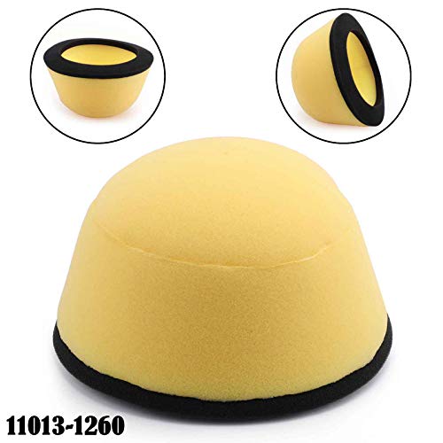 VIPIH Elemento Limpiador de Filtro de Entrada de Aire Lavable para Kawasaki KDX 200 / 220R / 250 89-06 KLX 250S / 300 / 300R / 650R 93-07 KX 125/250/500 1987-1994