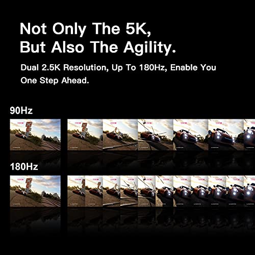 Virtual Reality, Pimax Vision 5K Super VR Headset, Dual 2.5K Resolution, Up To 180Hz For PC VR, Steam VR Games, SMAS Version