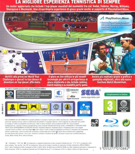 Virtual Tennis 4 (Psmove)