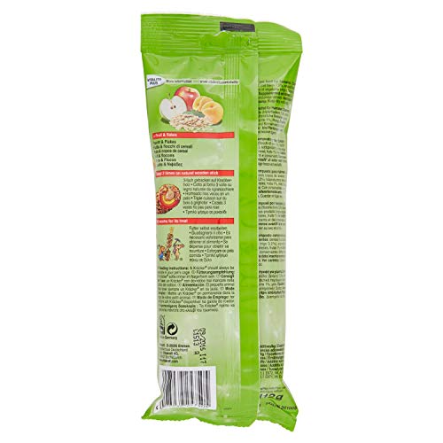 Vitakraft - Barritas Kräcker para Hámsters, Variedad Fruta y Copos de Cereales - 2 uds x 112 g