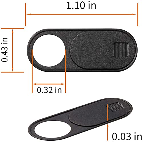 Viudecce Cubierta de CáMara Web de 2 Piezas para Model 3 y 2017-2020, Cubierta de Privacidad para CáMara de Coche, Bloqueador de Diapositivas, Accesorios de Cubierta de CáMara Web