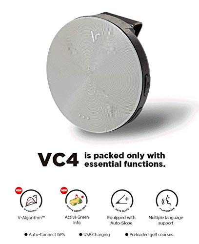 Voice Caddie VC4 Reloj DE Golf con GPS, Unisex-Adult, Plata, One Size
