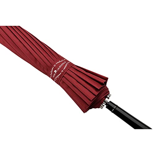 VON LILIENFELD Paraguas Parasol Sombrilla Largo Boda Nupcial Pagoda Charlotte borgoña