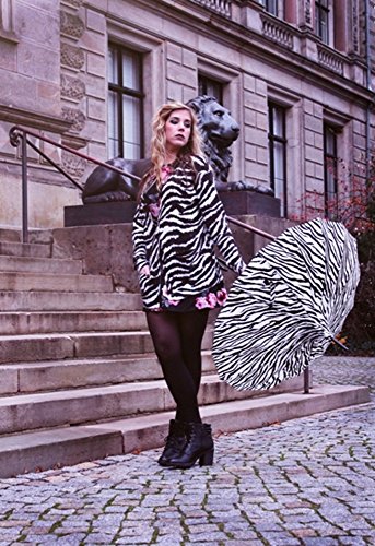 von Lilienfeld Paraguas Sombrilla Nupcial Boda Mujer Pagoda Cécile cebra