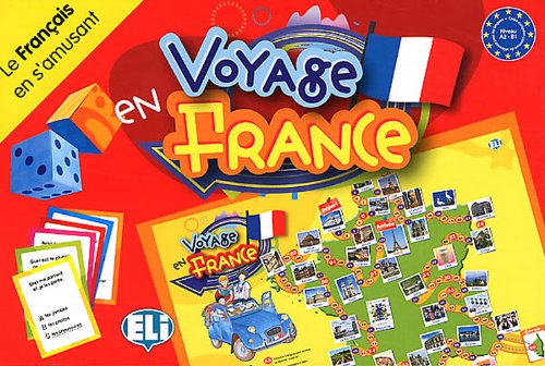 Voyage en France (Boite jeu): Le français en s'amusant niveau A2 - B1 (Giochi didattici)
