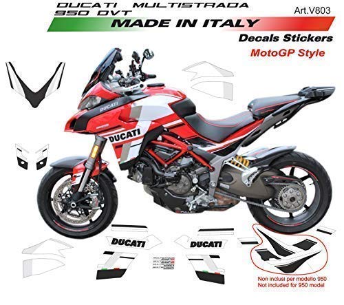 Vulturbike Kit de Pegatinas Para Ducati Multistrada 950 DVT Design Motogp 18