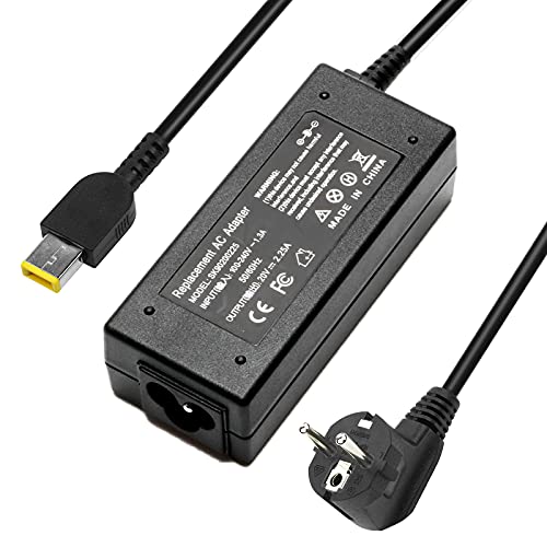 VUOHOEG ADLX45NCC3A ADLX45NDC3A PA-1650-72 ADLX45NLC3A G50 45W 20V 2.25A Cargador del Ordenador Portátil para Lenovo V110 L440 X240 T470S AC Adaptador, Thinkpad Notebook EUR Power Supply, 11 * 5.0mm