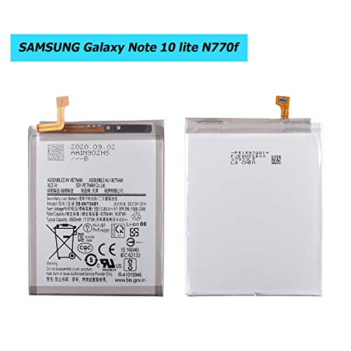 Vvsialeek EB-BN770ABY - Batería compatible con Samsung Galaxy Note10 Lite SM-N770F/DS con herramientas
